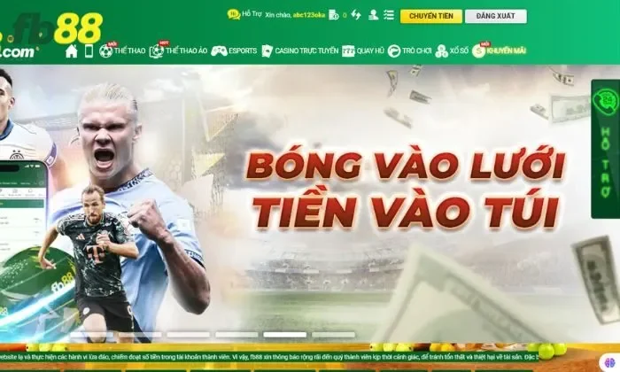 Chương trình khuyến mãi bóng vào lưới, tiền vào túi FB88