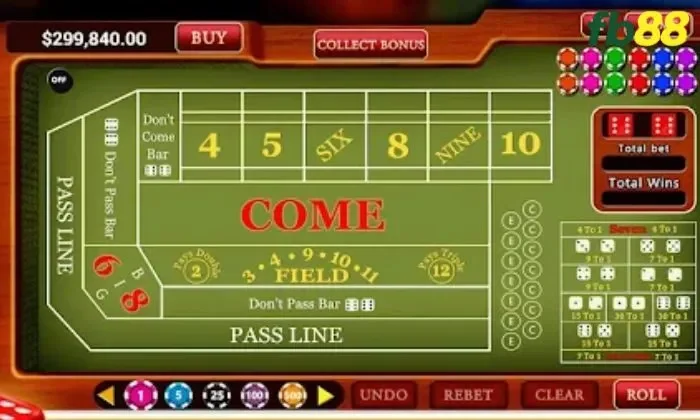 Craps FB88 Cách chơi game Craps FB88 đơn giản và dễ hiểu