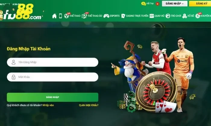 Đăng nhập vào FB88 để tham gia đá gà