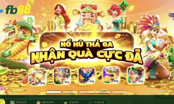 Nổ hũ FB88 Niềm vui chiến thắng khi quay trúng Jackpot giá trị lớn tại Nổ hũ FB88